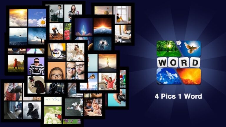 Puzzle: 4 pics 1 word offline cho Android