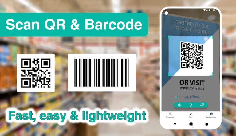 QR-code & Barcode-Scanner für Android