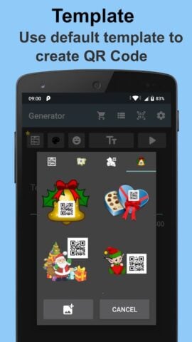 Generatore di codici QR per Android