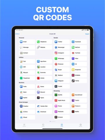 Leitor de Codigo QR para iOS