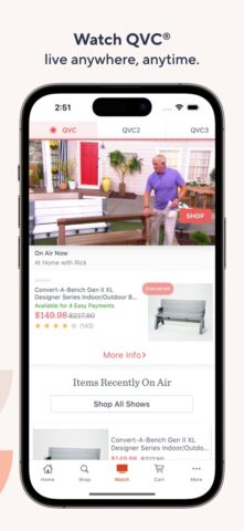 QVC Mobile Shopping (US) لنظام iOS