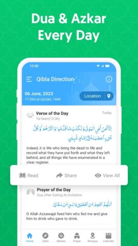kompas arah kiblat- Find Qibla untuk Android