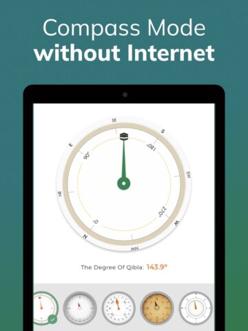 Qibla Finder Compass 100% สำหรับ iOS