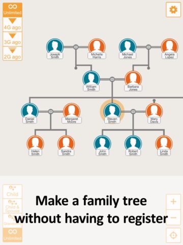 iOS용 Quick Family Tree