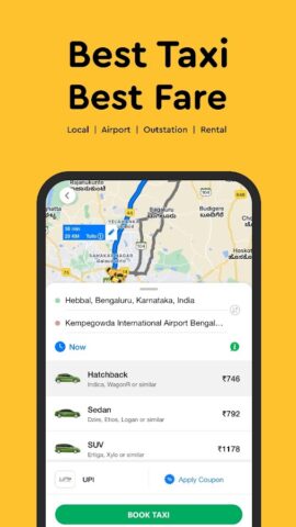Quick Ride- Cab Taxi & Carpool لنظام Android