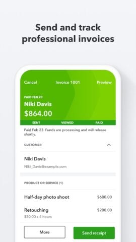 QuickBooks Online Accounting für Android