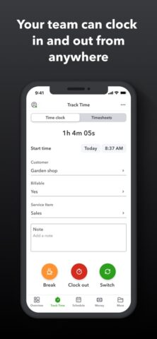 QuickBooks Workforce pour iOS