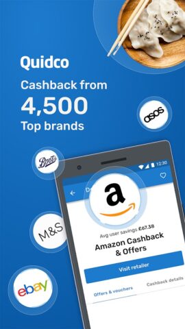 Quidco: Cashback and Vouchers for Android