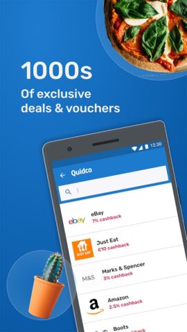 Quidco: Cashback and Vouchers for Android