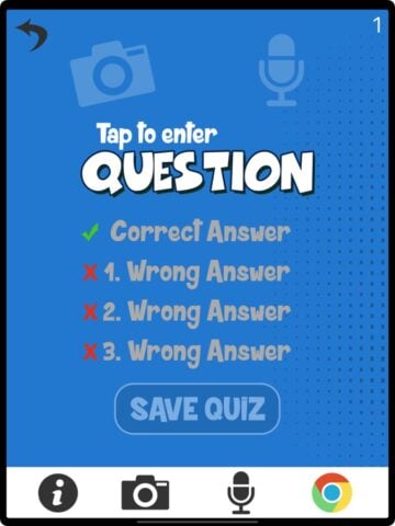 Quiz Maker – Make a quiz for iOS