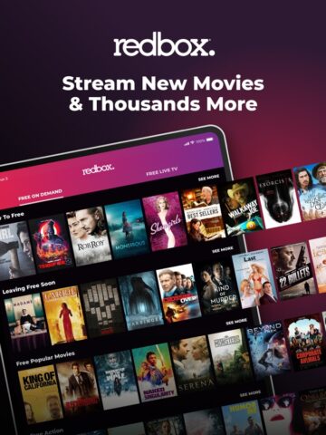REDBOX: Rent, Stream & Buy สำหรับ iOS