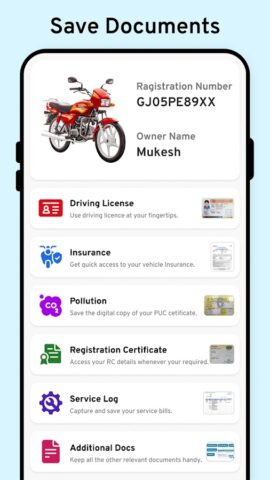 RTO Vehicle Information pour Android