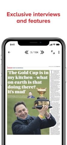 Racing Post Newspaper pour iOS