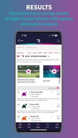 Racing TV – Live Horse Racing cho Android