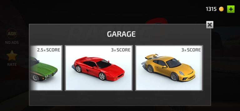 Racing in Car 2 cho iOS