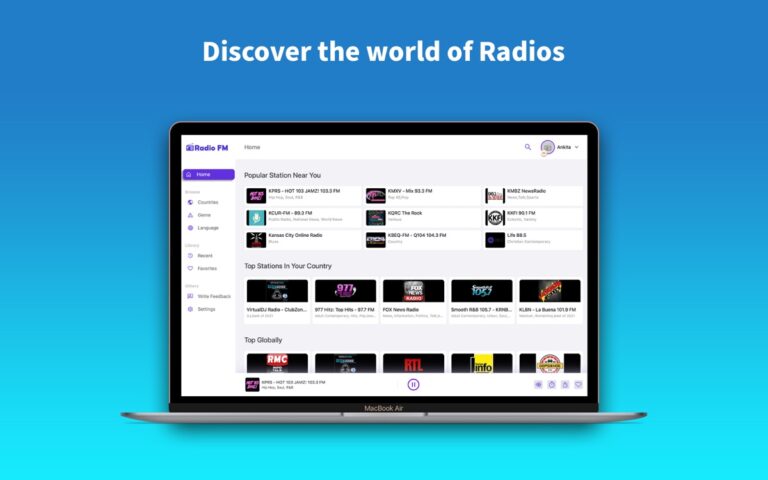 Radio FM: Music, News & Sports per iOS