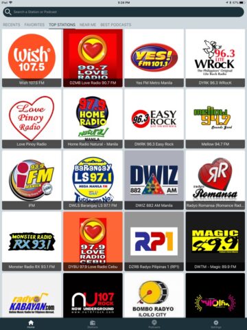 Radios de Filipinas Online para iOS