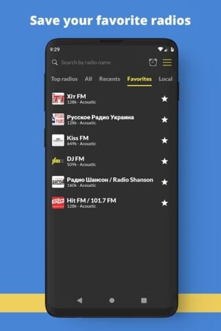 راديو أوكرانيا FM على الإنترنت لنظام Android