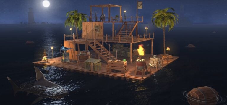 iOS용 해양 유목민 – 뗏목 생존 게임 시뮬레이션 온라인