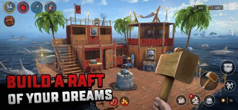 Raft® permainan bertahan hidup untuk iOS