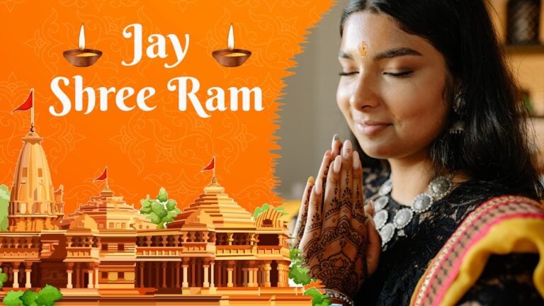 Ram Mandir Photo Frame-Ayodhya cho Android