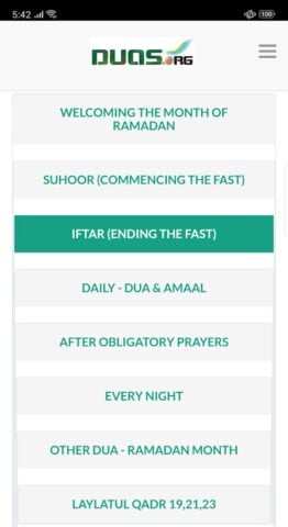 Ramadan Calendar 2023 für Android