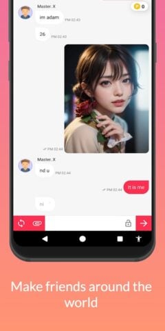 Random Chat (دردشة عشوائية) لنظام Android