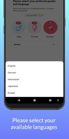 Bate-Papo Aleatório (Chat) para Android