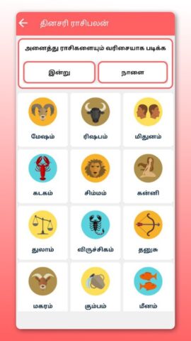Rasipalangal Daily Horoscope สำหรับ Android