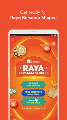 Raya Bersama Shopee per Android