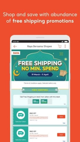 Raya Bersama Shopee für Android