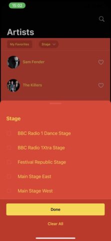 Reading Festival per iOS
