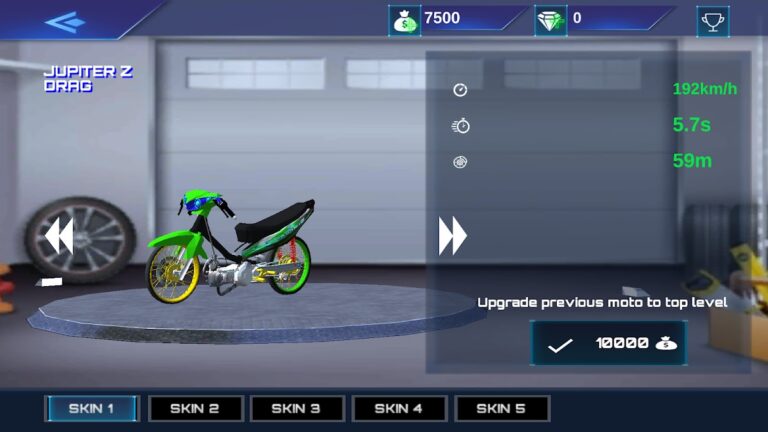 Real Drag Bike Racing для Android — скриншот 2