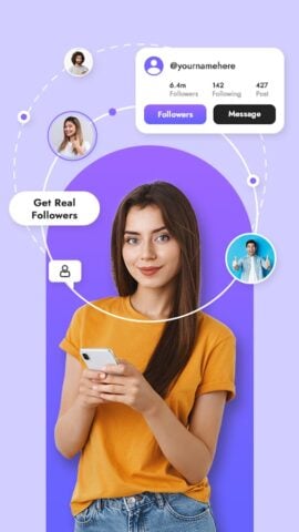 Real Followers & Likes สำหรับ Android