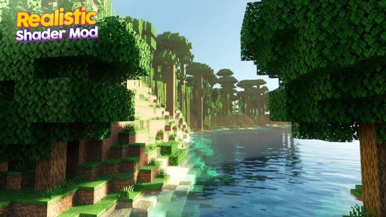 Realistic Shader Mod Minecraft pour Android