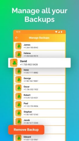 Recover Deleted Contacts for Android