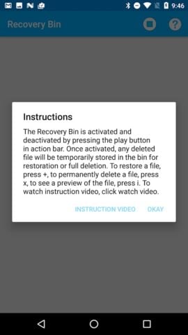 Android 版 Recycle Bin