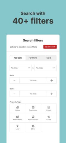 Redfin Homes for Sale & Rent per iOS