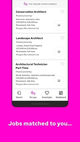 Reed.co.uk Job Search для Android