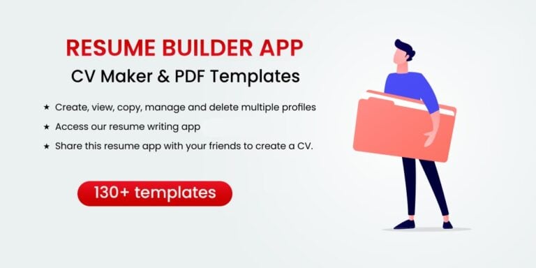CV maker resume app pour Android