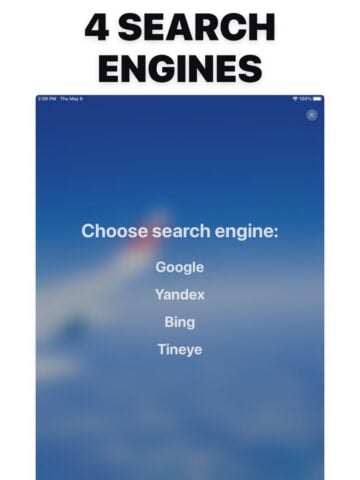 Reverse Image Search Extension für iOS