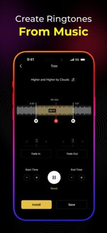 iOS용 벨소리제작 – 벨소리 메이커