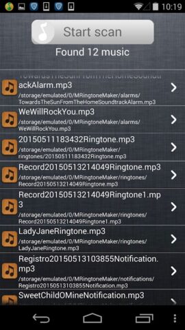 Рингтон сделать & MP3 вырезать для Android
