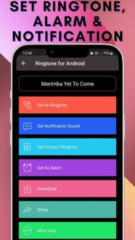 Tono de llamada para Android™ para Android
