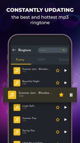 Android için Ringtones Music – Ringtone App