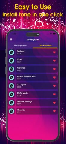 Nhạc chuông Bài hát âm nhạc cho iOS