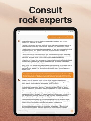 iOS용 Rock Identifier: 바위와 돌 식별