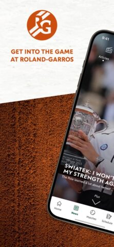 Roland-Garros Officiel لنظام iOS