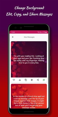 Messages d’amour petite amie pour Android