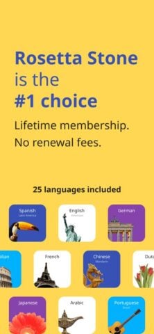 Rosetta Stone Aprender idiomas para iOS